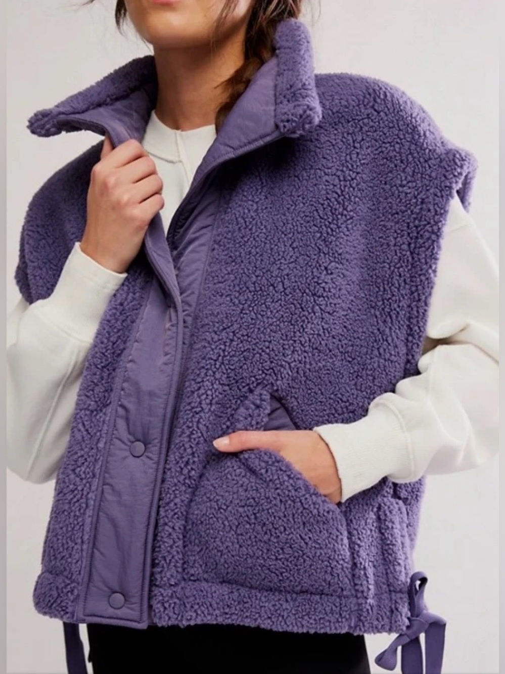 Free People Movement Scout it Out Fleece Vest